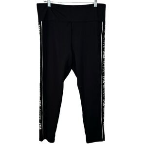 Zyia Active Side Logo Plus Size leggings Womens 20 crop